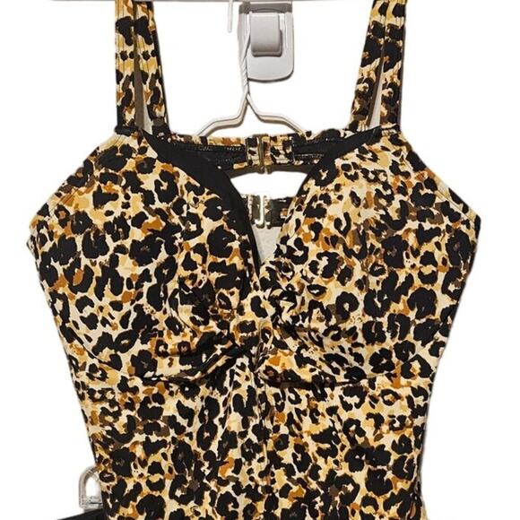 Swimsuits for all Leopard Print Wired 2 Piece Set - Picture 2 of 15